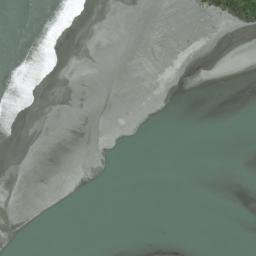 Satellite imagery of Abut Head, NZ