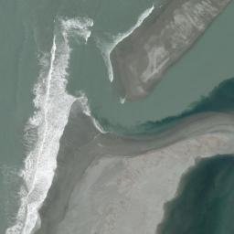 Satellite imagery of Abut Head, NZ