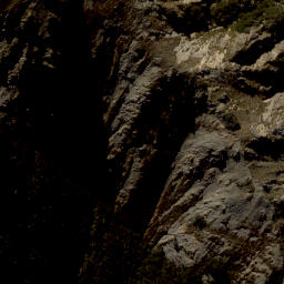 Satellite imagery of Coal Pit Spur, NZ
