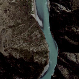 Satellite imagery of Mannering Cliffs, NZ