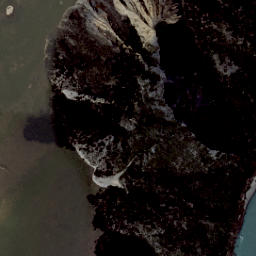 Satellite imagery of Mannering Cliffs, NZ