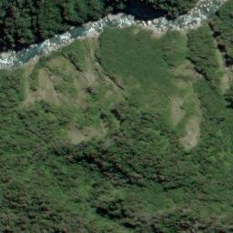 Satellite imagery of Headlong Spur, NZ