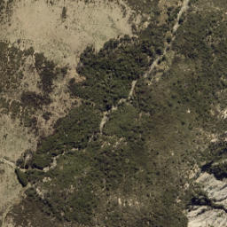 Satellite imagery of Shannon Cliffs, NZ