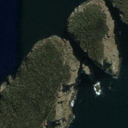 Satellite imagery of Cape Hauy, AU