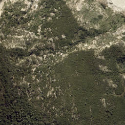 Satellite imagery of Shannon Cliffs, NZ