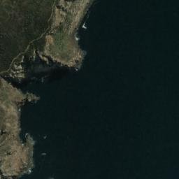 Satellite imagery of Cape Hauy, AU