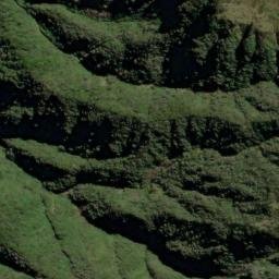 Satellite imagery of Headlong Spur, NZ