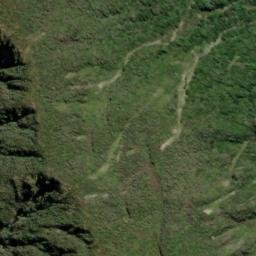 Satellite imagery of Headlong Spur, NZ