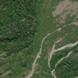 Satellite imagery of Headlong Spur, NZ