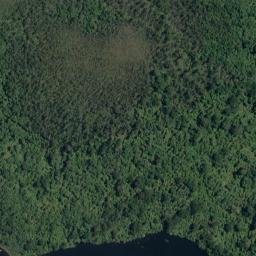 Satellite imagery of Waitaki Bluff, NZ