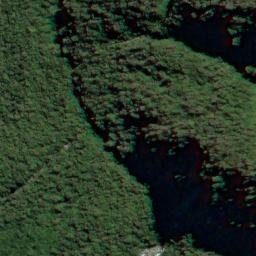 Satellite imagery of Scramble Spur, NZ