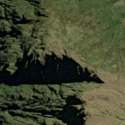 Satellite imagery of Headlong Spur, NZ