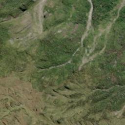Satellite imagery of Headlong Spur, NZ