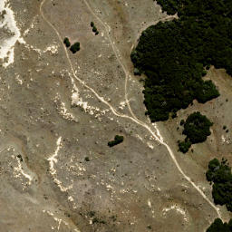 Satellite imagery of The Pinnacles, NZ