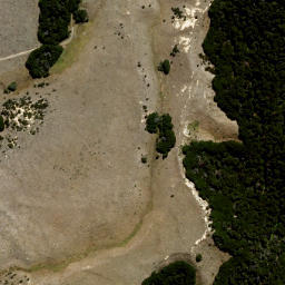 Satellite imagery of The Pinnacles, NZ