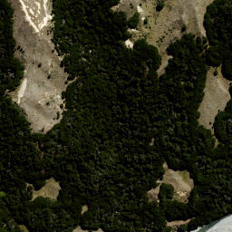 Satellite imagery of The Pinnacles, NZ