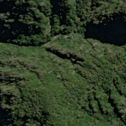 Satellite imagery of Slippery Brae, NZ