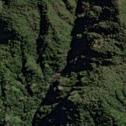 Satellite imagery of Slippery Brae, NZ