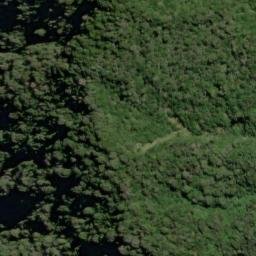 Satellite imagery of Slippery Brae, NZ