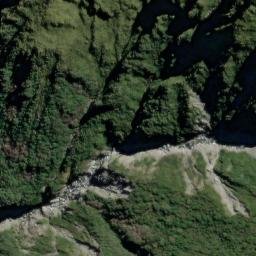 Satellite imagery of Griffen Spur, NZ
