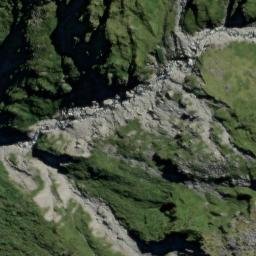 Satellite imagery of Griffen Spur, NZ