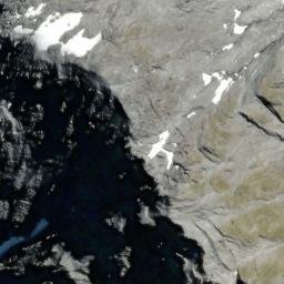 Satellite imagery of Notch Ridge, NZ