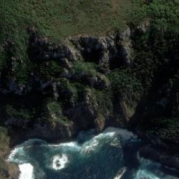 Satellite imagery of Arthurs Peak, AU