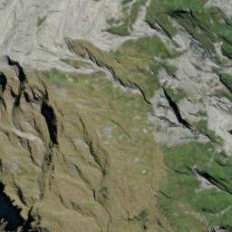 Satellite imagery of Carl Spur, NZ
