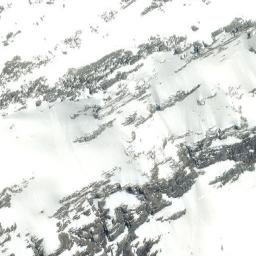 Satellite imagery of Whirlwind Spur, NZ