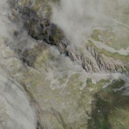 Satellite imagery of Katzenbach Ridge, NZ