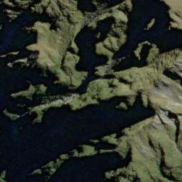 Satellite imagery of Chink Ridge, NZ