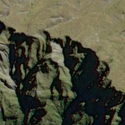 Satellite imagery of Chink Ridge, NZ