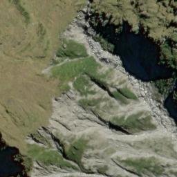 Satellite imagery of Chink Ridge, NZ