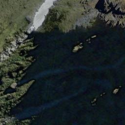 Satellite imagery of Whirlwind Spur, NZ