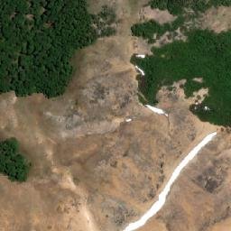 Satellite imagery of Cerro Langueley, AR