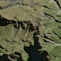 Satellite imagery of Peter Spur, NZ