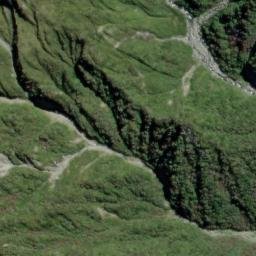Satellite imagery of Peter Spur, NZ