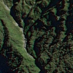 Satellite imagery of Chink Ridge, NZ