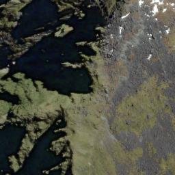 Satellite imagery of Whirlwind Spur, NZ