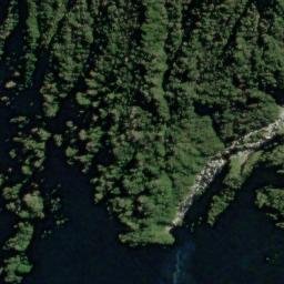 Satellite imagery of Annoyance Bluff, NZ