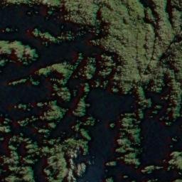 Satellite imagery of Peter Spur, NZ