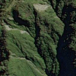 Satellite imagery of Peter Spur, NZ