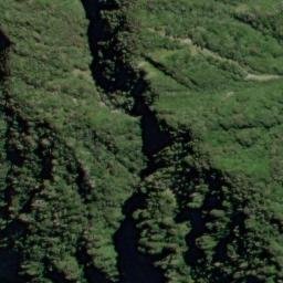 Satellite imagery of Peter Spur, NZ