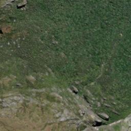 Satellite imagery of Crumbling Spur, NZ
