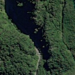 Satellite imagery of Poker Bluff, NZ