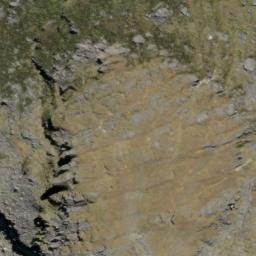 Satellite imagery of Crumbling Spur, NZ