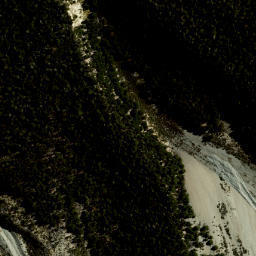 Satellite imagery of Lansdowne Spur, NZ