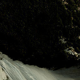 Satellite imagery of Lansdowne Spur, NZ