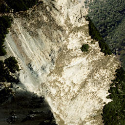 Satellite imagery of Lansdowne Spur, NZ