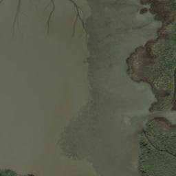 Satellite imagery of Canoe Point, NZ
